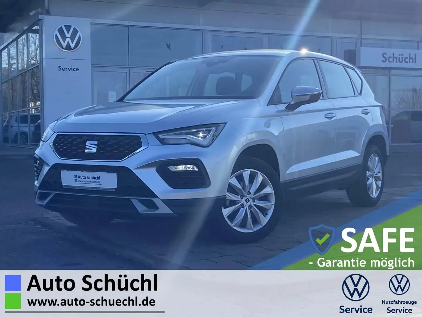SEAT Ateca 1.5 TSI Style NAVI-PRO+LED+AHK+FULL-LINK+S Silber - 1