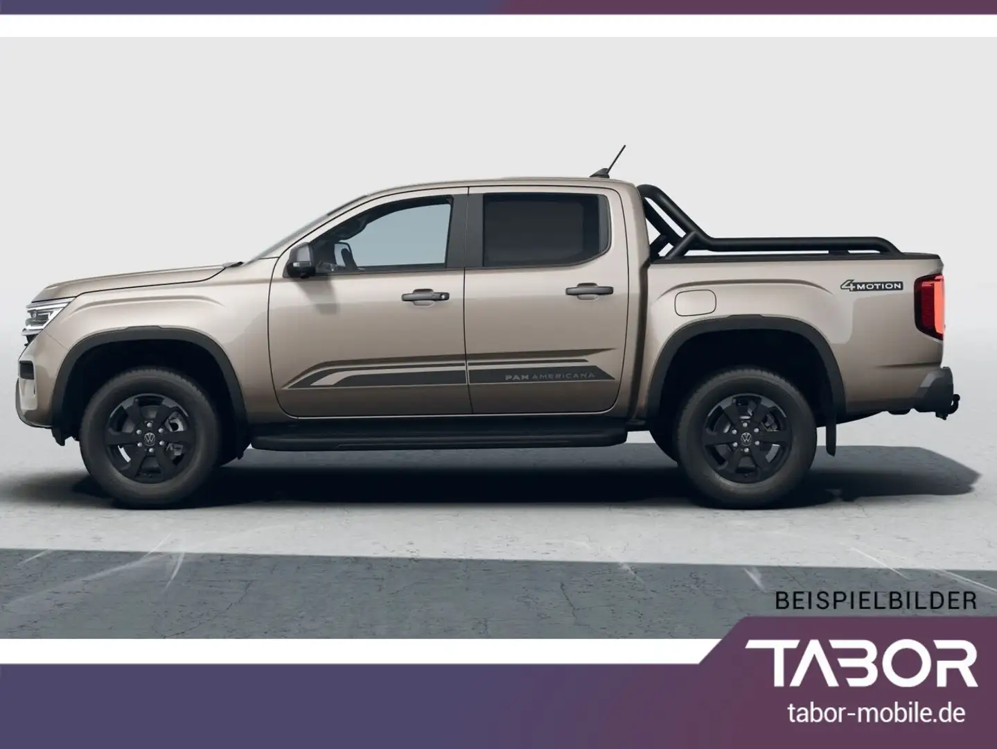 Volkswagen Amarok 3.0 TDI 241 AT 4M PanAm Matrix Nav 360° Beige - 2