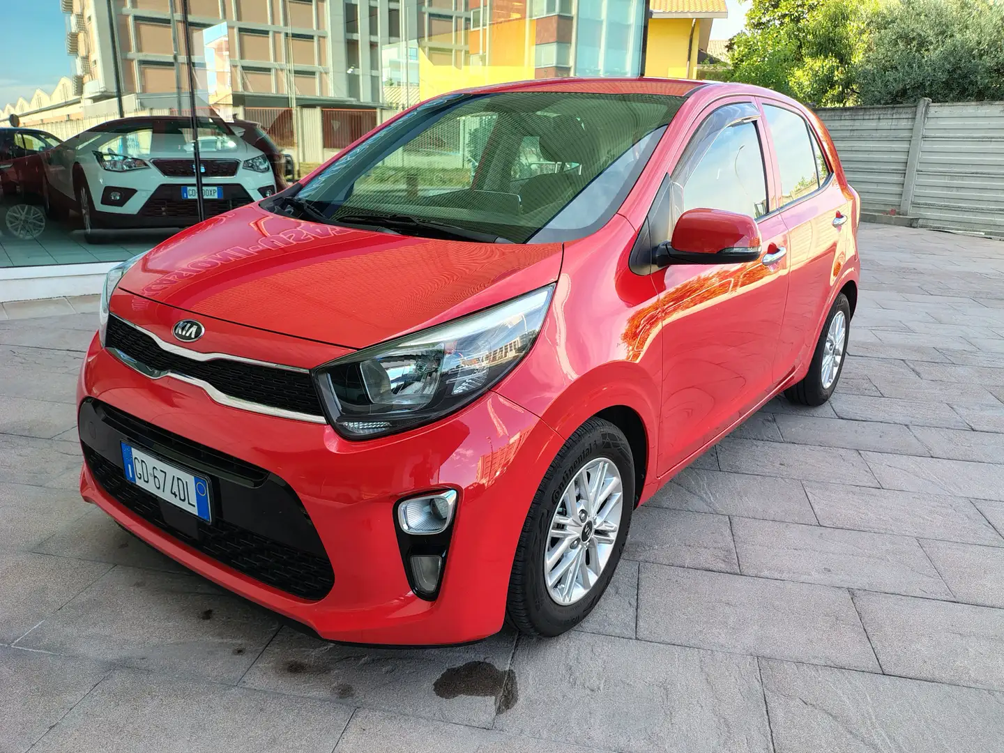 Kia Picanto Picanto III 1.0 dpi Style amt PARI AL NUOVO Rosso - 1