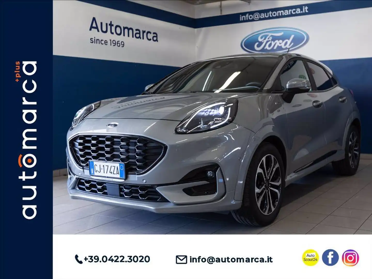 Ford Puma 1.0 ecoboost h ST-Line s&s 125cv Grigio - 1