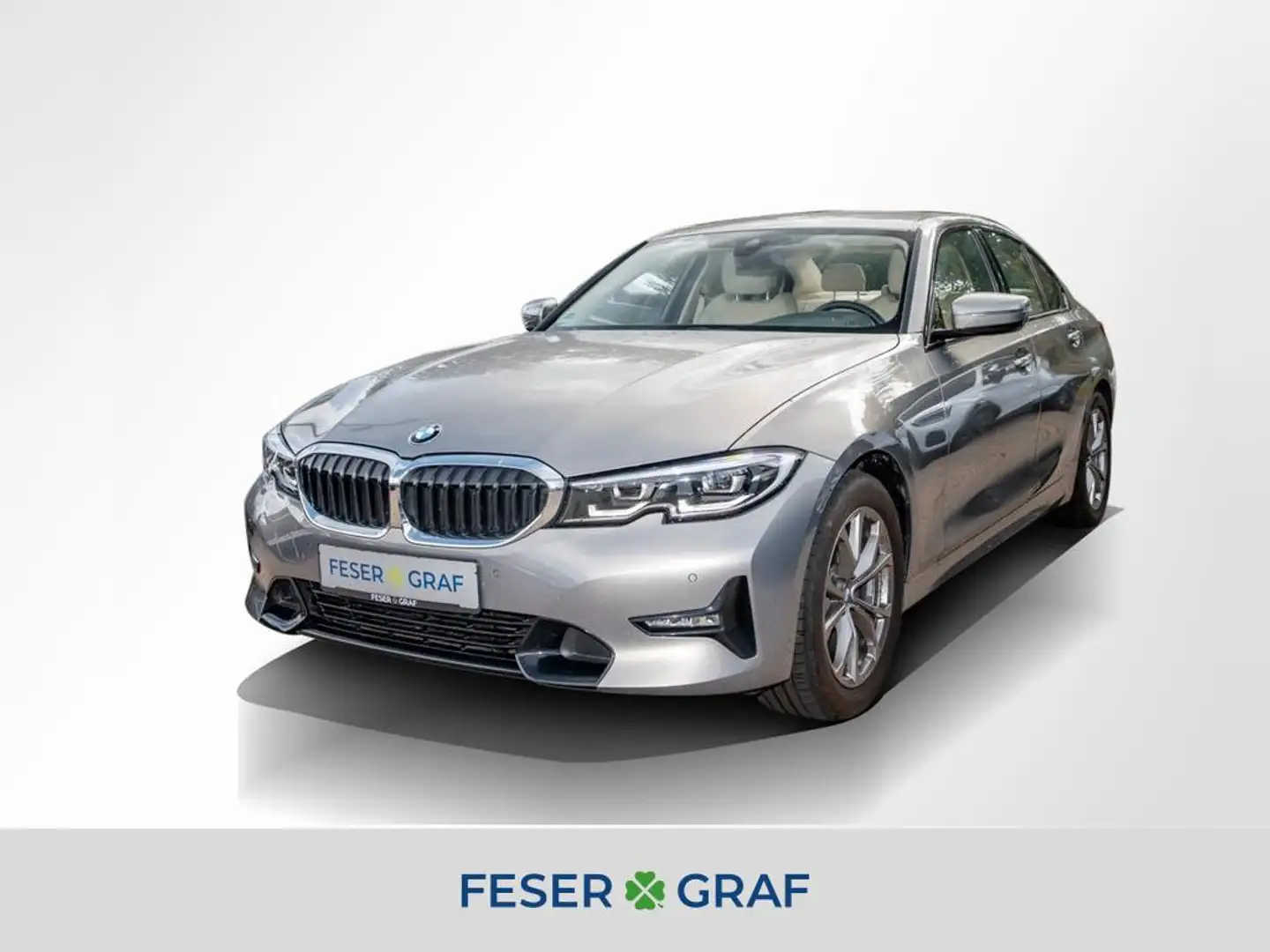 BMW 320 i Sport Line/SHZ/RFK/GRA/DAB Gris - 1