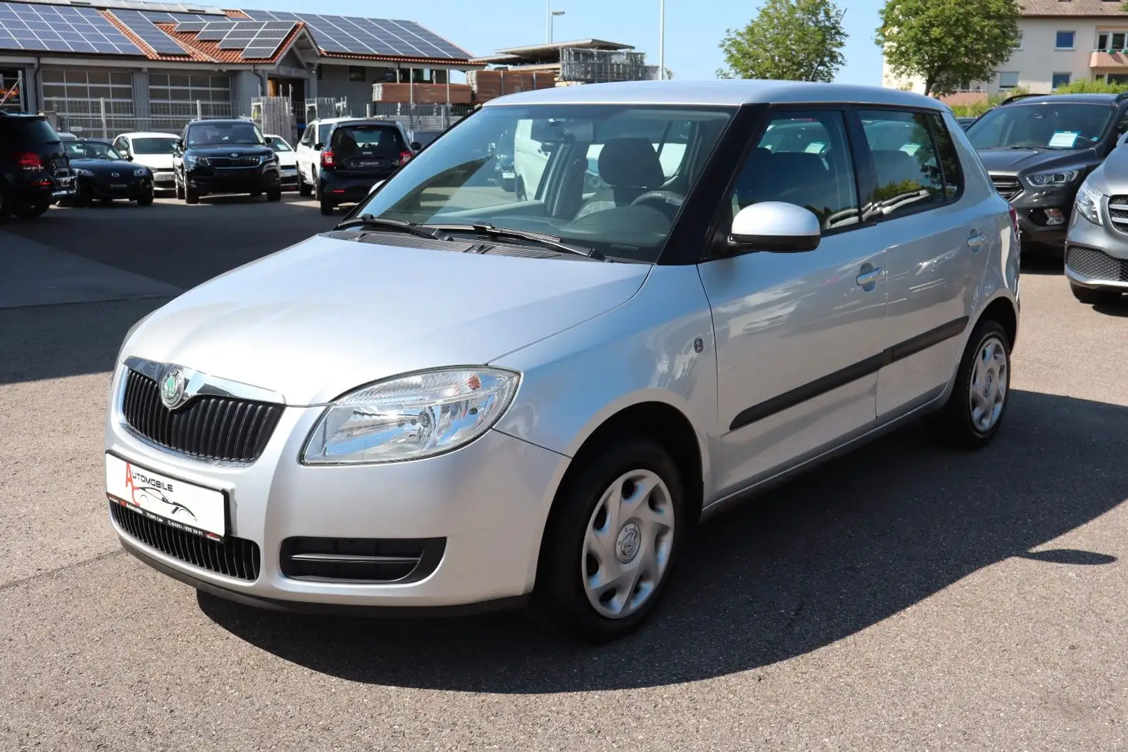 Skoda Fabia 1.4 TDI_neuTüv_Klima_Zahnriemen*180TKM*neu Plateado - 1