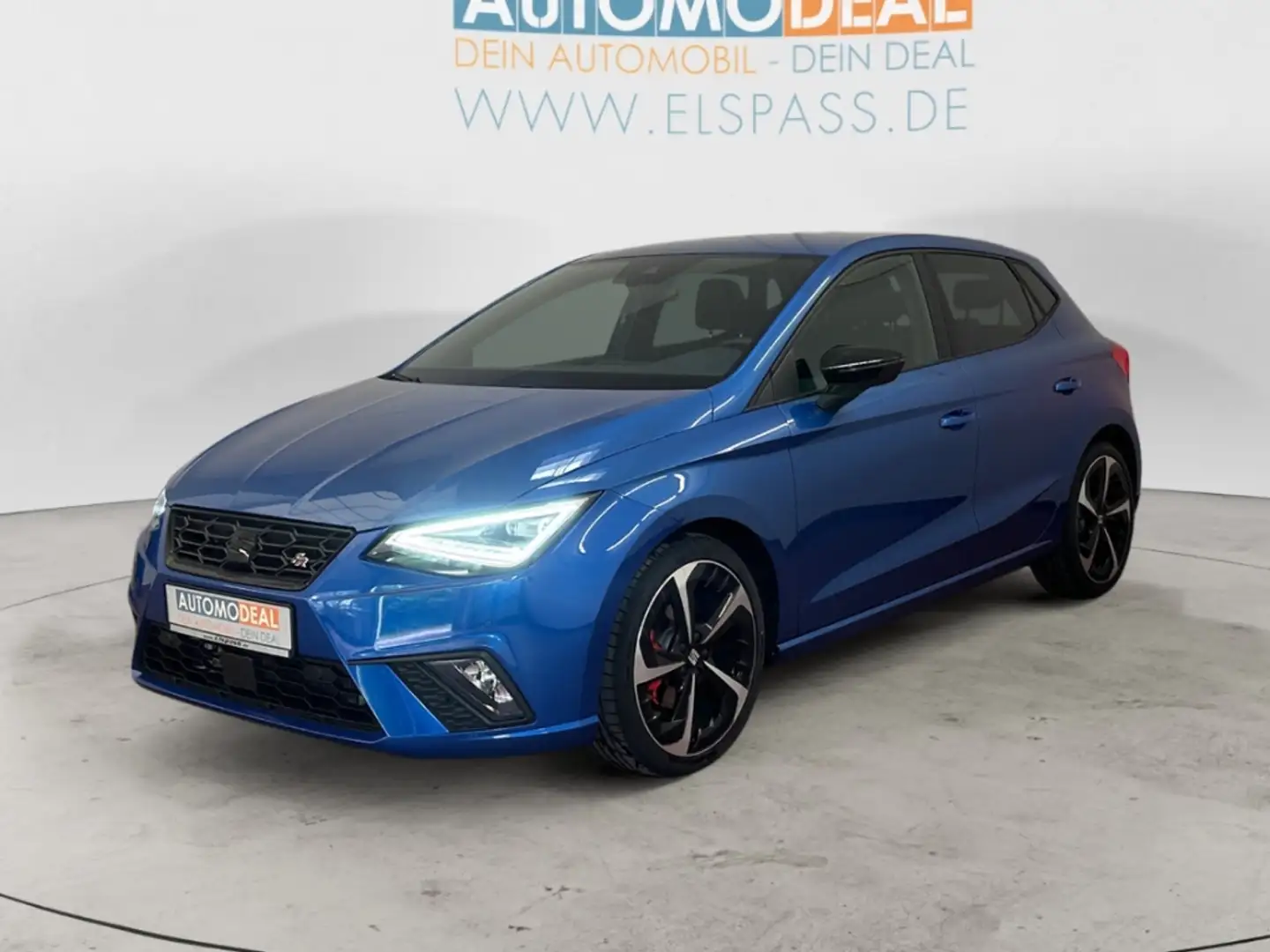 SEAT Ibiza FR Black Edition AUTOMATIK NAV LED DIG-DISPLAY KAM Blau - 2