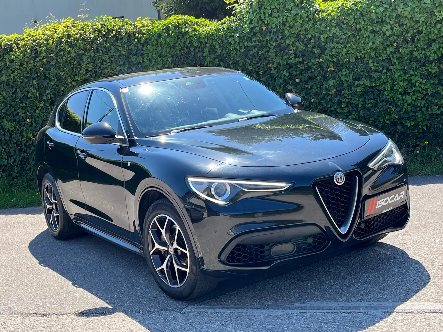 Alfa Romeo Stelvio Ti 2,2 190 AT8 Q4 // ALLRAD / ACC / PREMIUM-PAKET Negro - 1
