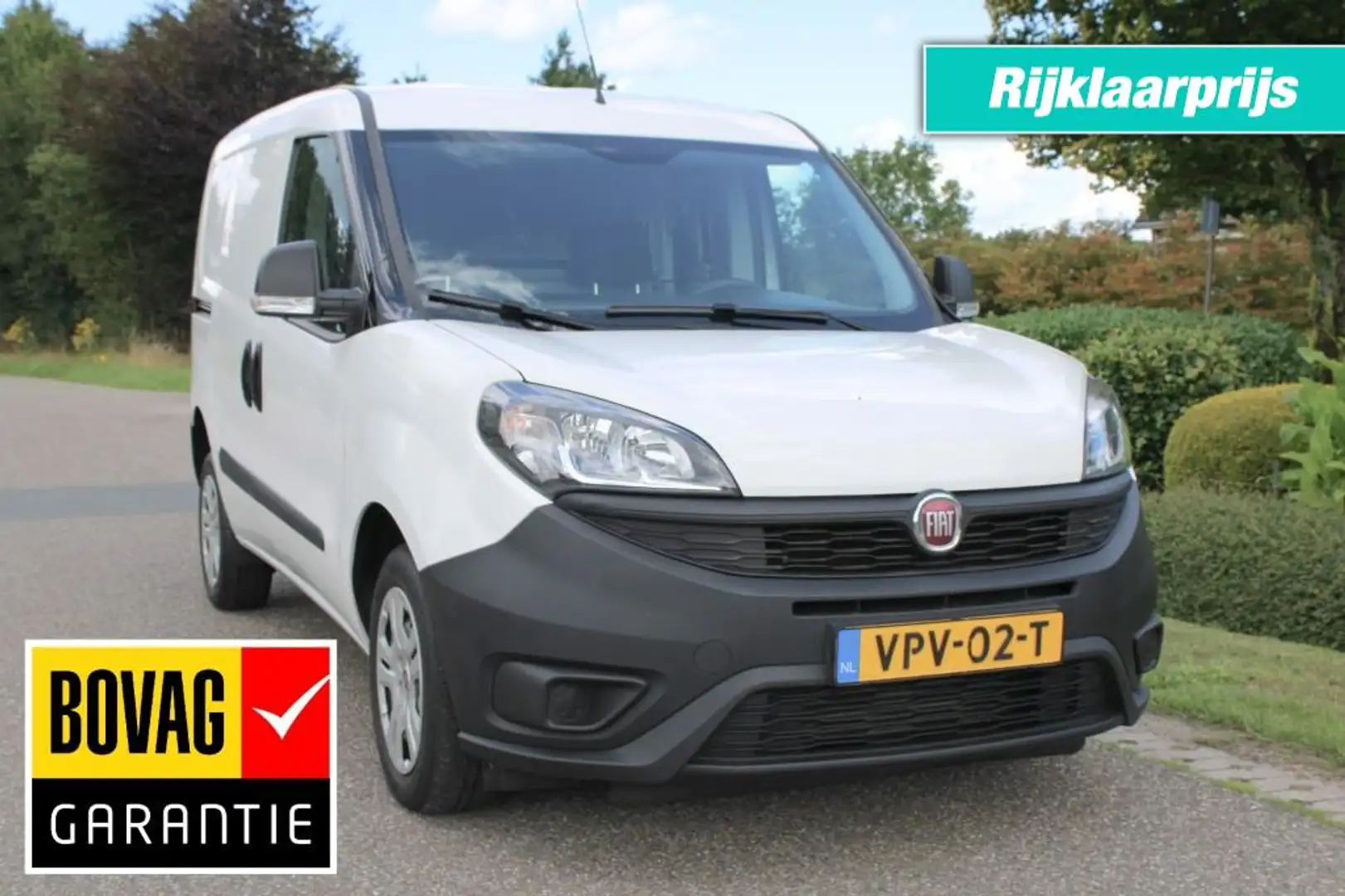 Fiat Doblo 1.6 MJ 105pk L1H1 airco/cruise/Euro 6 Wit - 1
