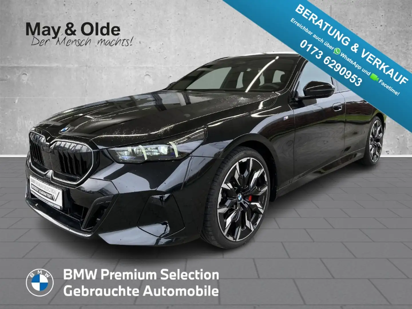 BMW 520 I Sportpaket HUD AHK-klappbar AHK El. Panodach Pan Schwarz - 1