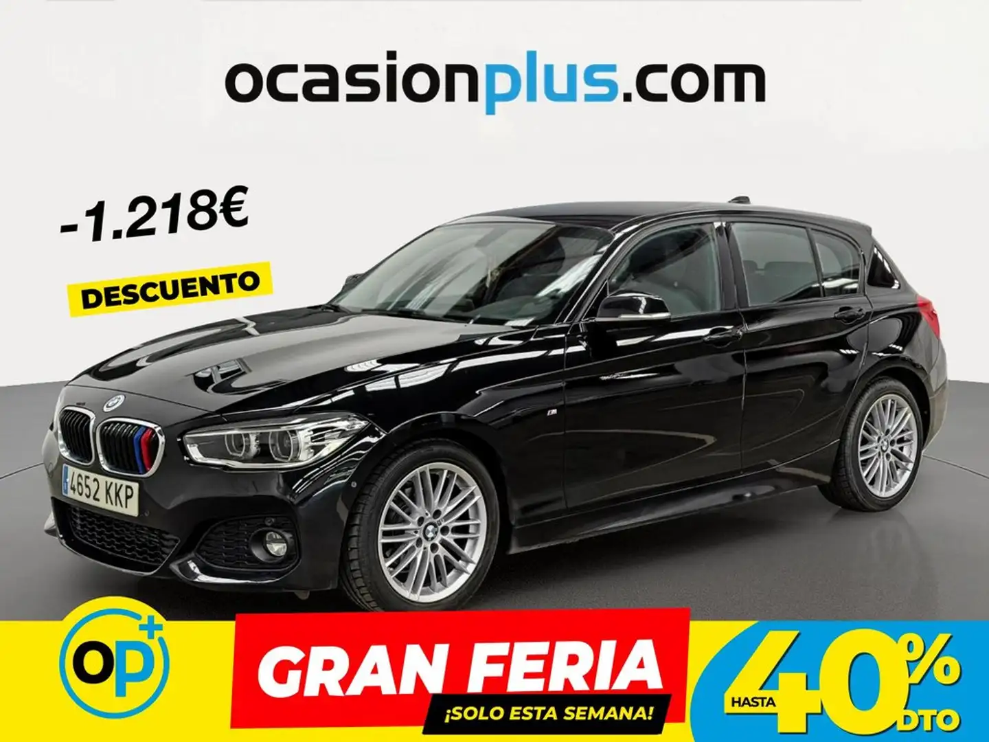BMW 118 118i Negro - 1