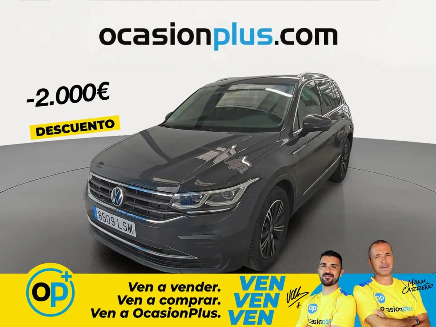 Volkswagen Tiguan 1.5 TSI Life 110kW Gris - 1