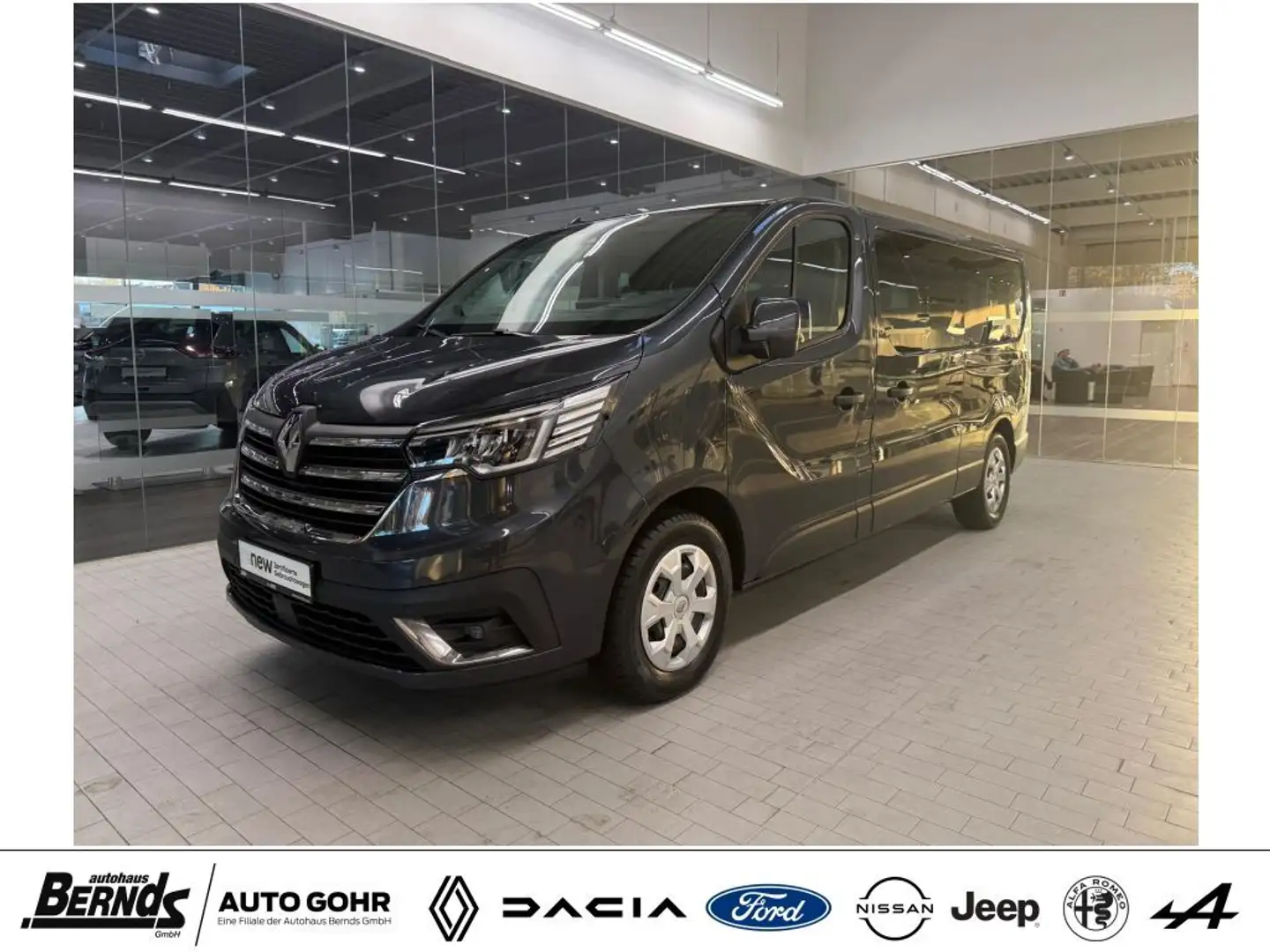 Renault Trafic GRAND Blue dCi 150 EDC AUTOMATIK Life SITZHZG 8-S. Grau - 1