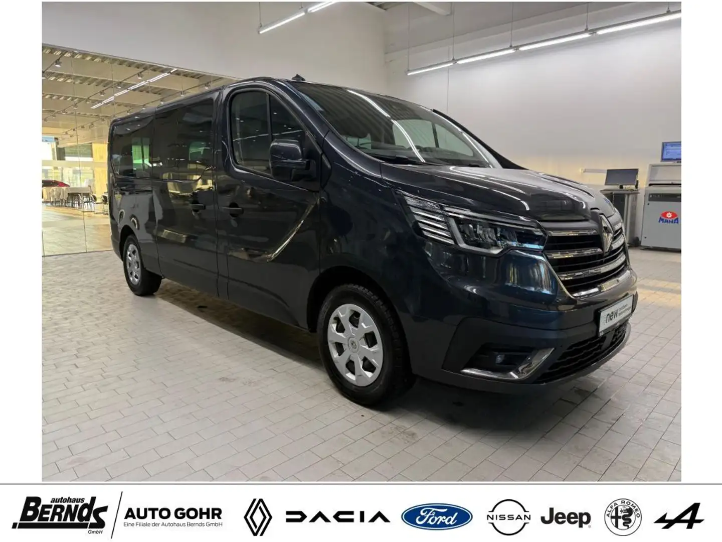 Renault Trafic GRAND Blue dCi 150 EDC AUTOMATIK Life SITZHZG 8-S. Grau - 2
