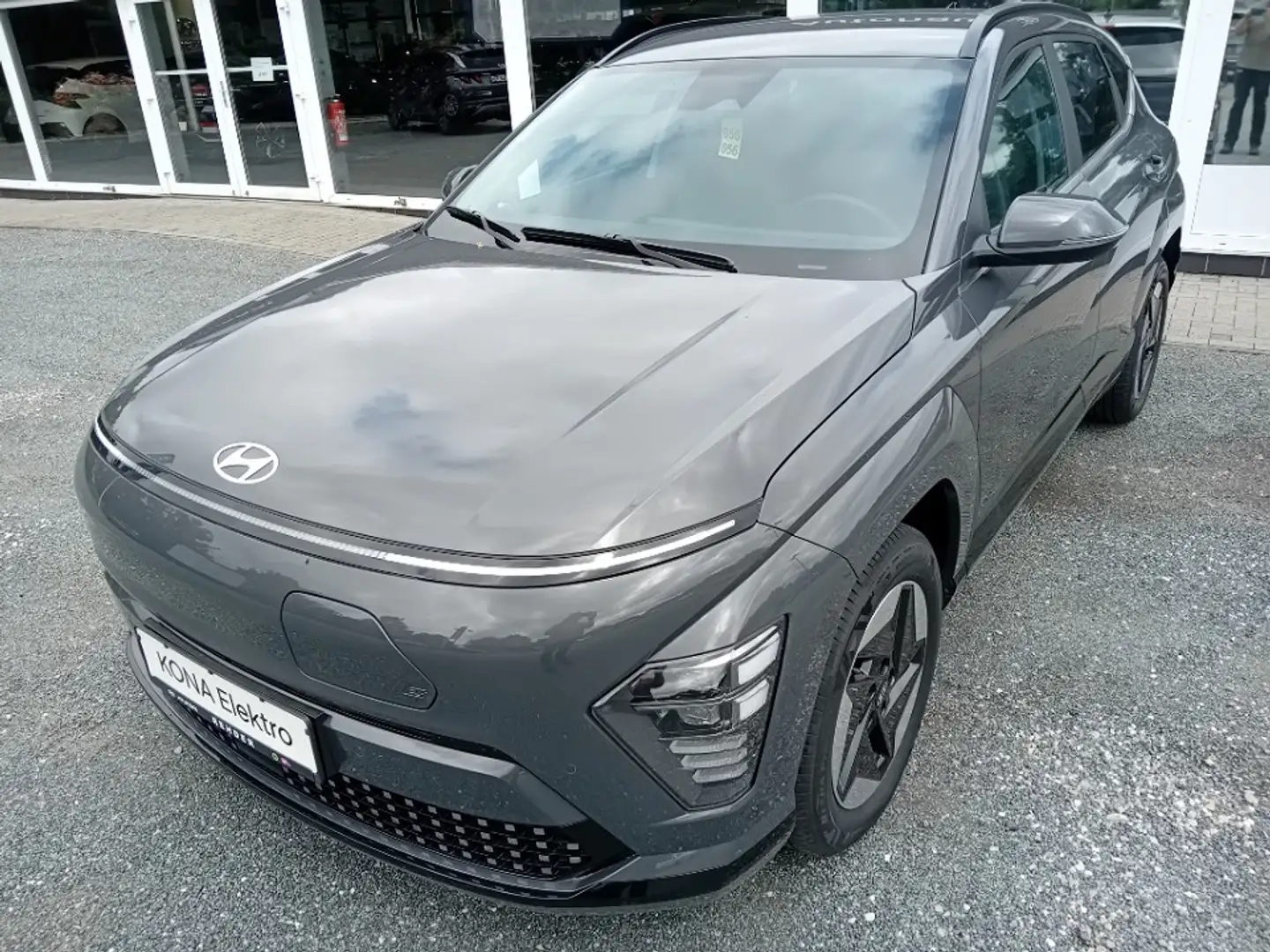 Hyundai KONA 65,4kWh TREND-Paket, V2L-Paket Grau - 2