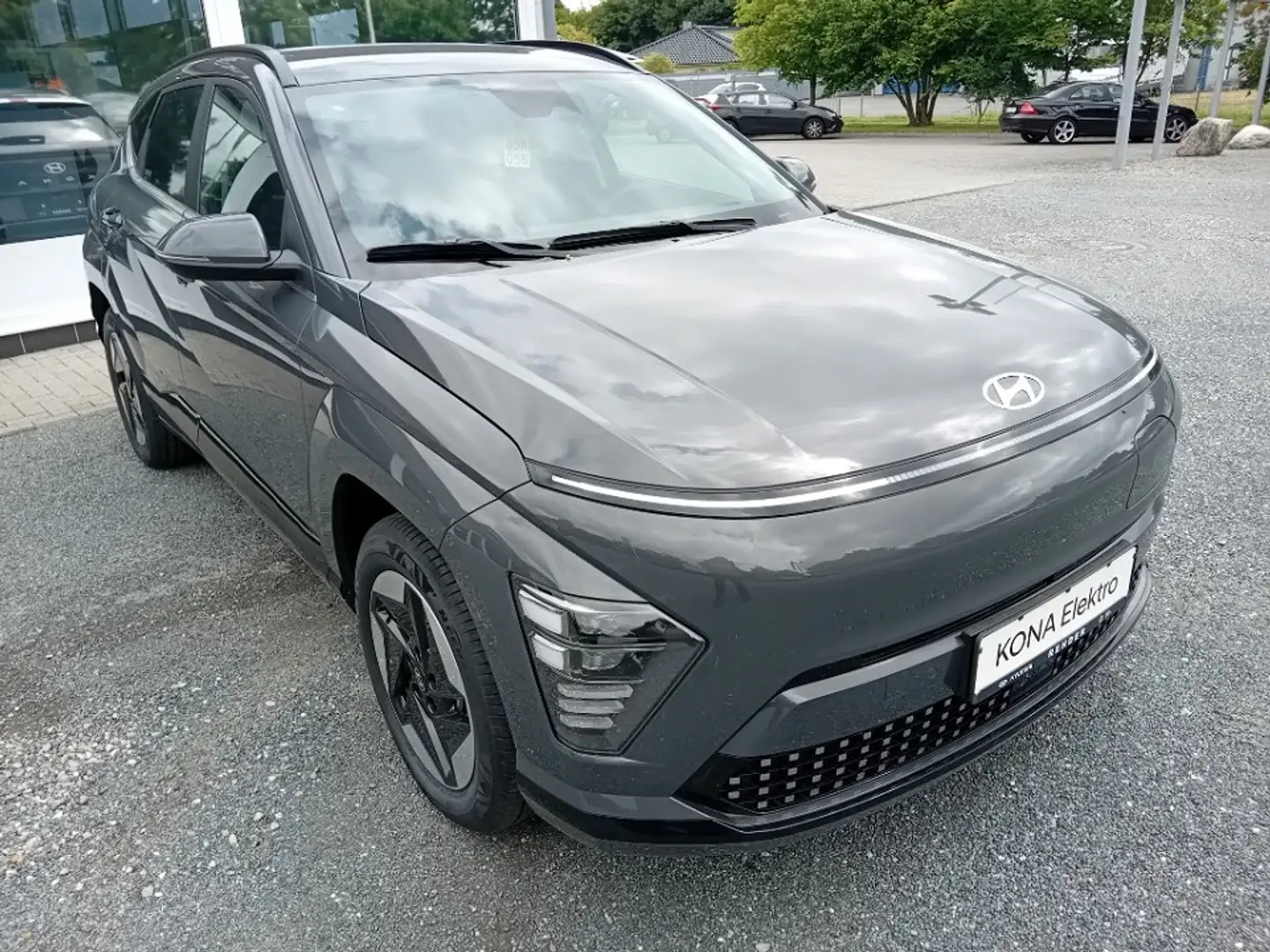 Hyundai KONA 65,4kWh TREND-Paket, V2L-Paket Grau - 1