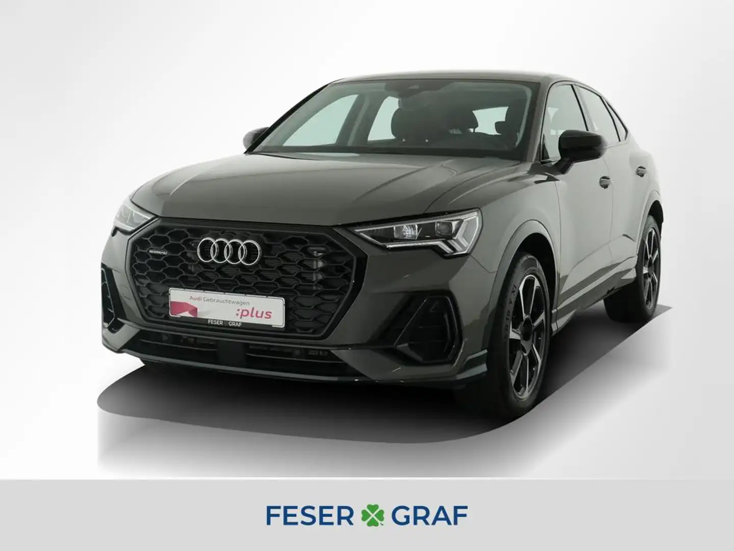 Audi Q3 Sportback 40 TDI qu Navi,LED,Kamera Grau - 1