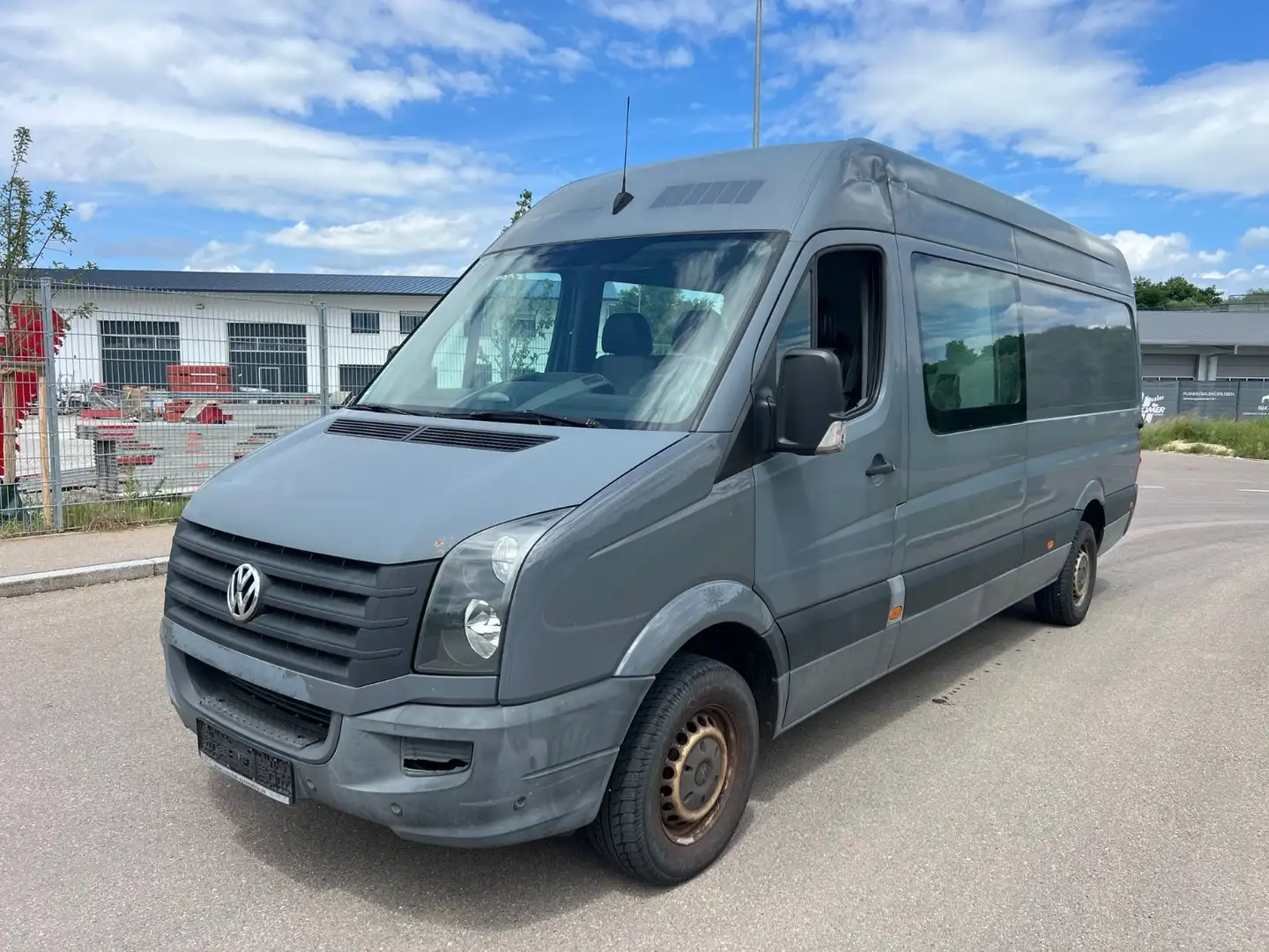 Volkswagen Crafter Kasten 35 lang MIXTO   L3H2 Hochdach Gris - 1
