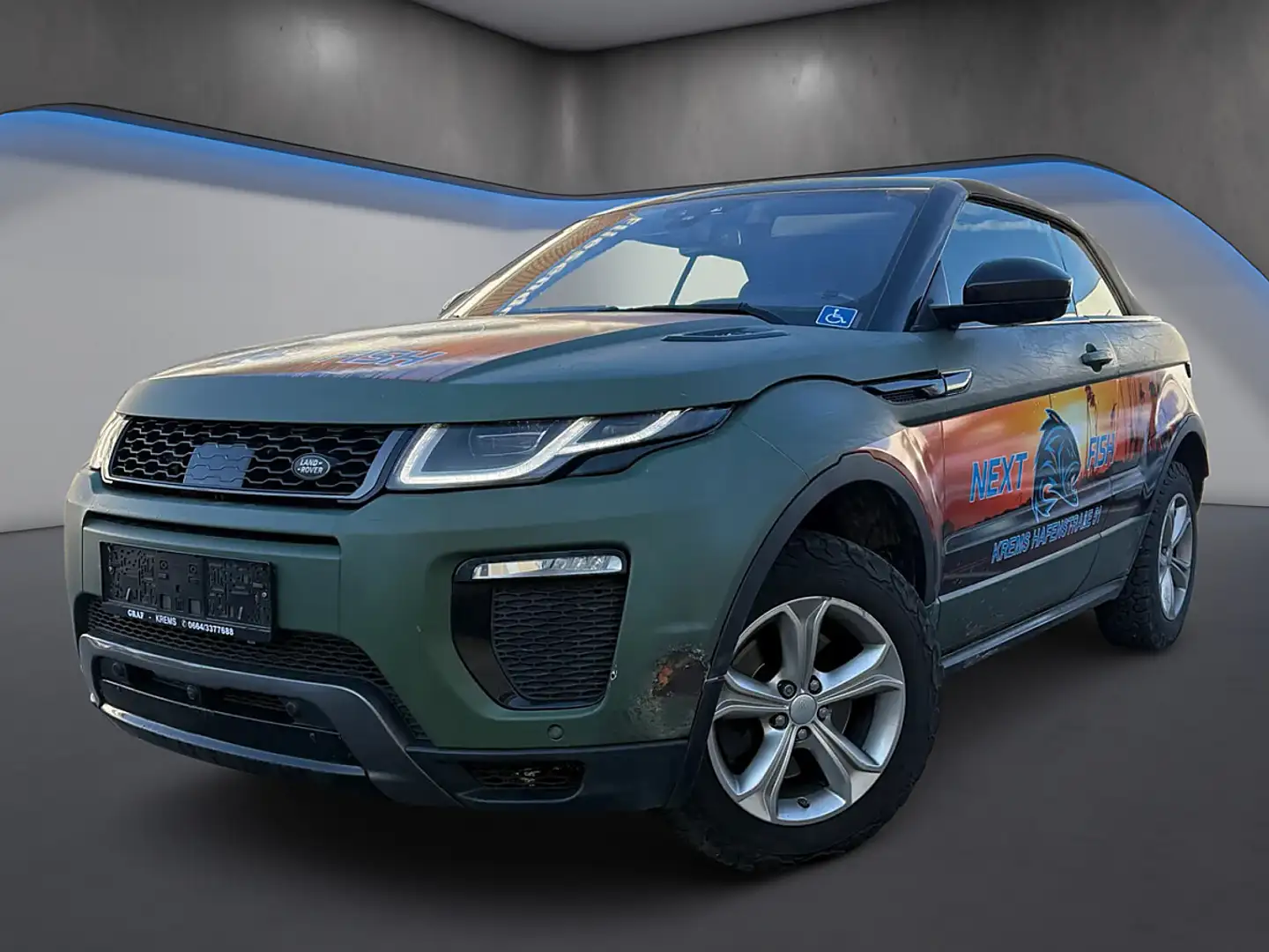 Land Rover Range Rover Evoque Cabriolet HSE Dynamic 2,0 Si4 Aut. Weiß - 2