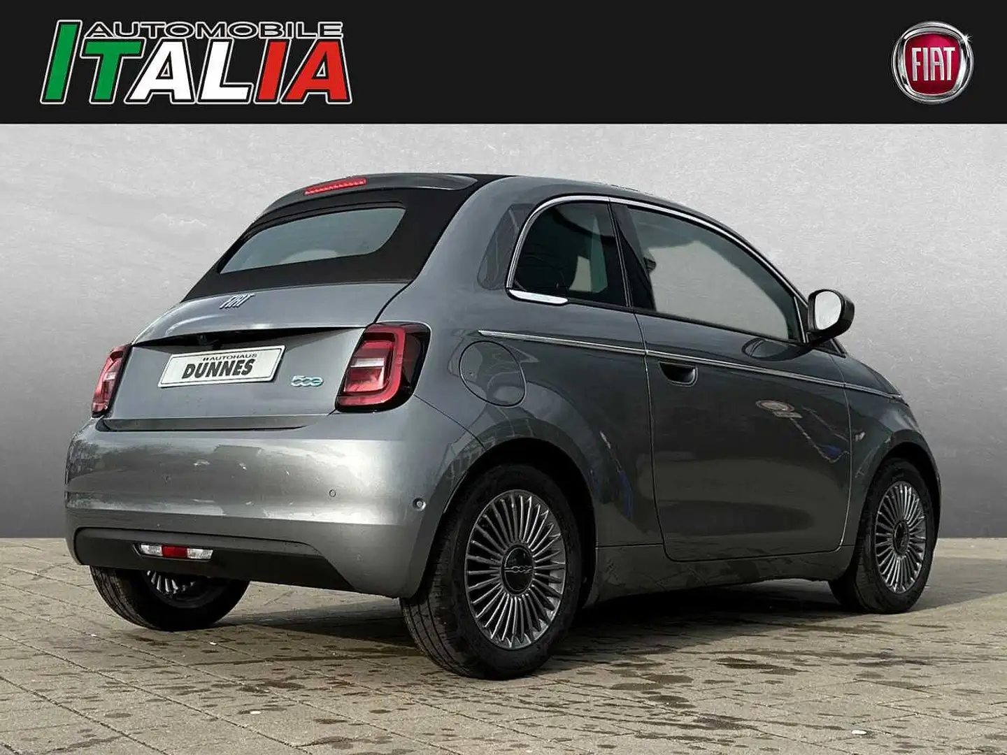 Fiat 500 e Cabrio MY23 42kWh *0,99% Finanzierung* Grau - 2
