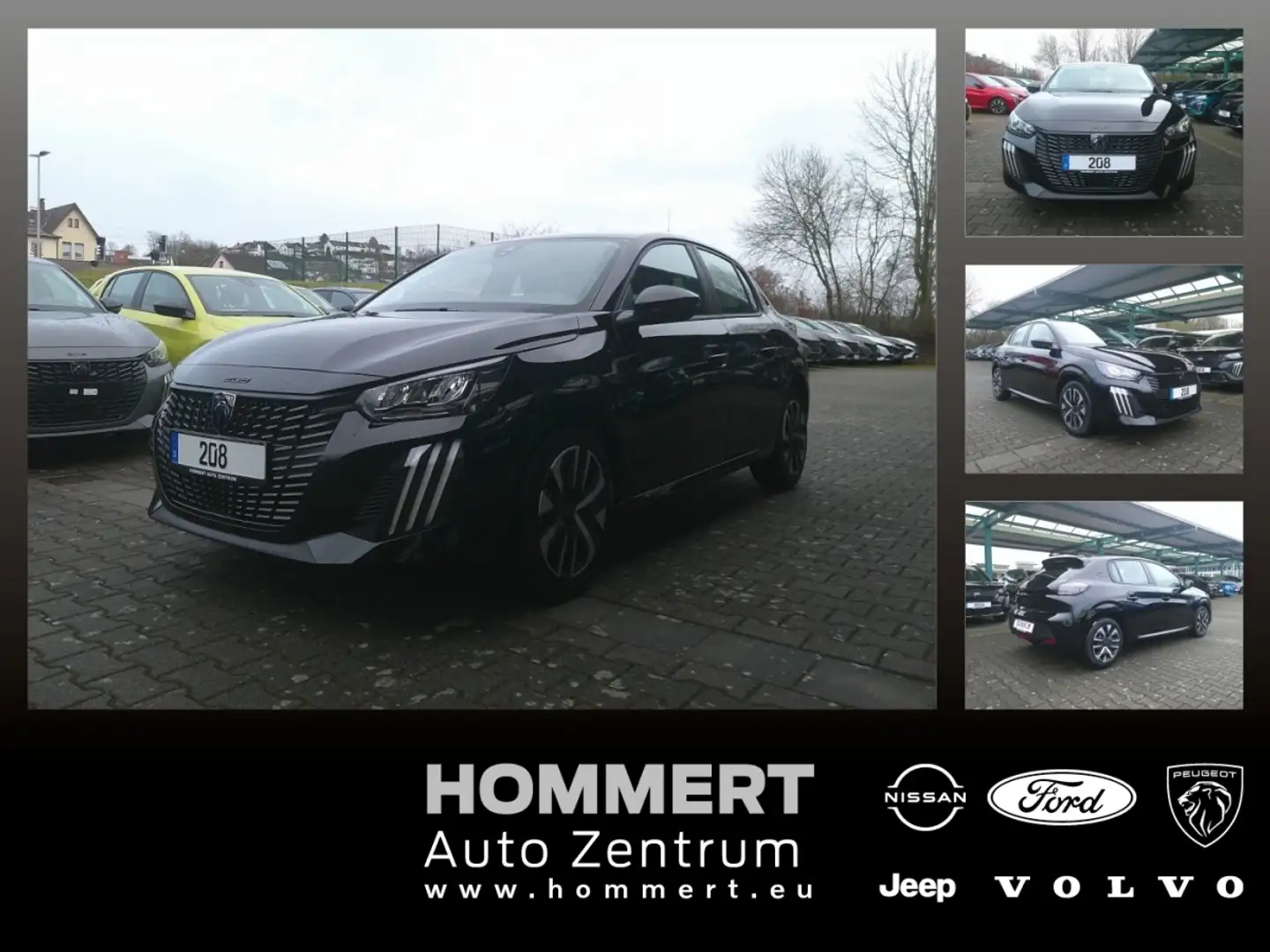 Peugeot 208 Style PureTech 100 *KeyLess*Spurhalte* Noir - 1