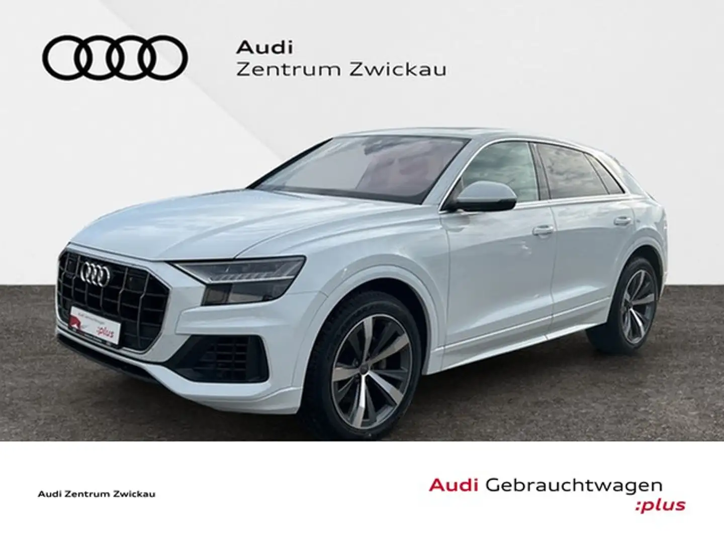 Audi Q8 55TFSI quattro HD Matrix LED Scheinwerfer, Navi Wit - 1