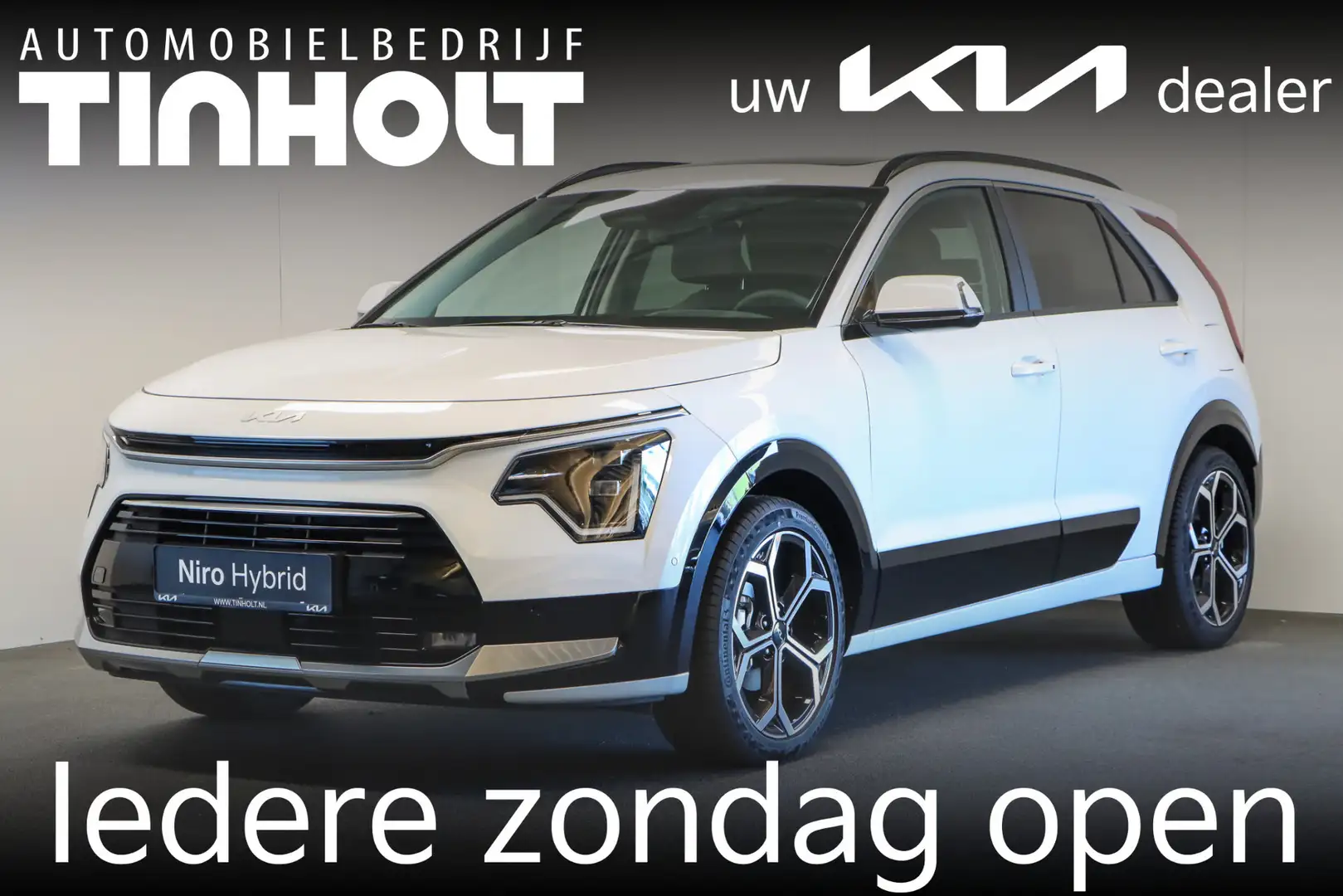 Kia Niro 1.6 GDi Hybrid ExecutiveLine - Direct uit voorraad Wit - 1