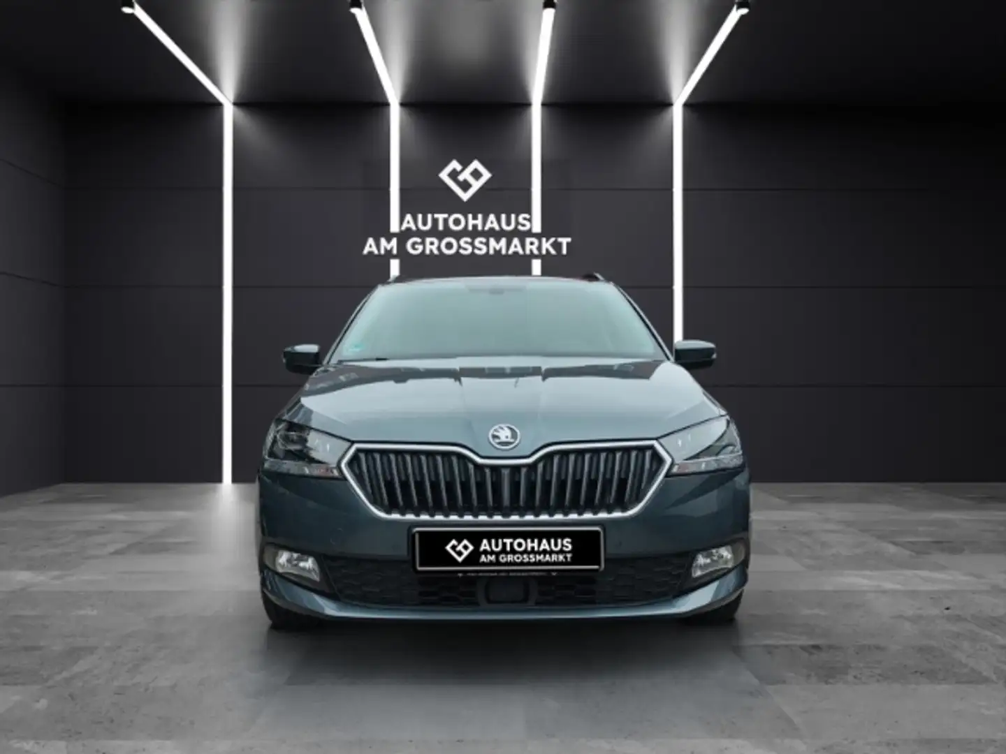 Skoda Fabia Combi Drive 125 1.0 TSI AHK Pano Navi Totwinkel AC Grau - 1