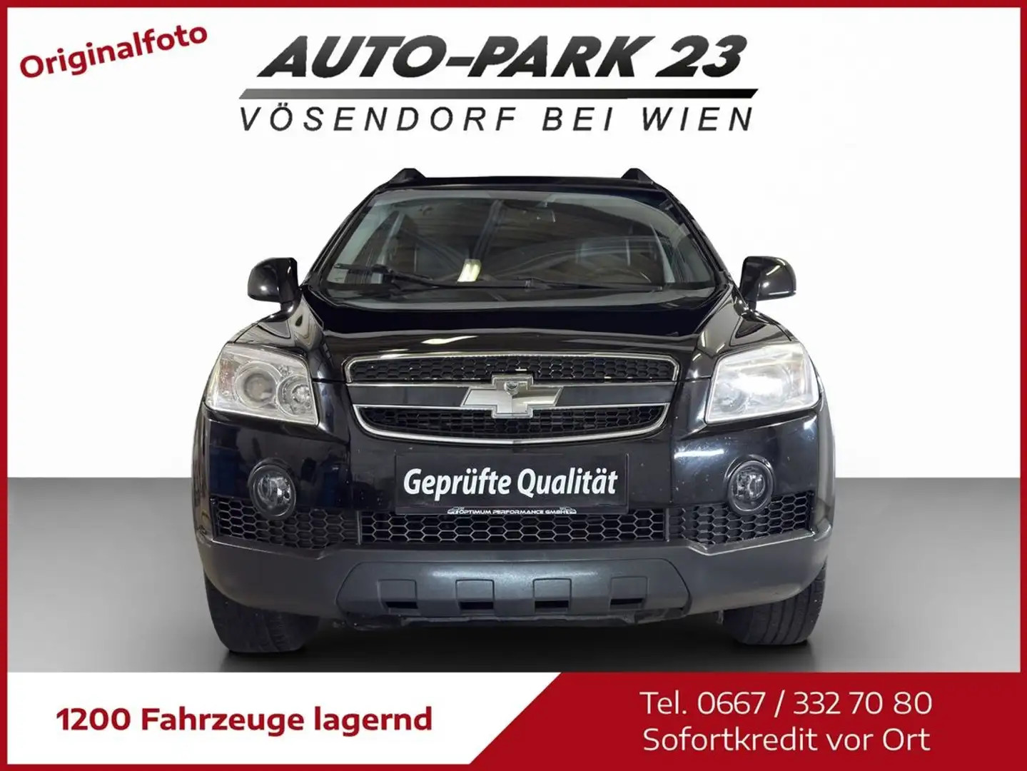 Chevrolet Captiva 2,0CDTI*AUTOMATIC*7.SITZER*MOD2010 Schwarz - 2