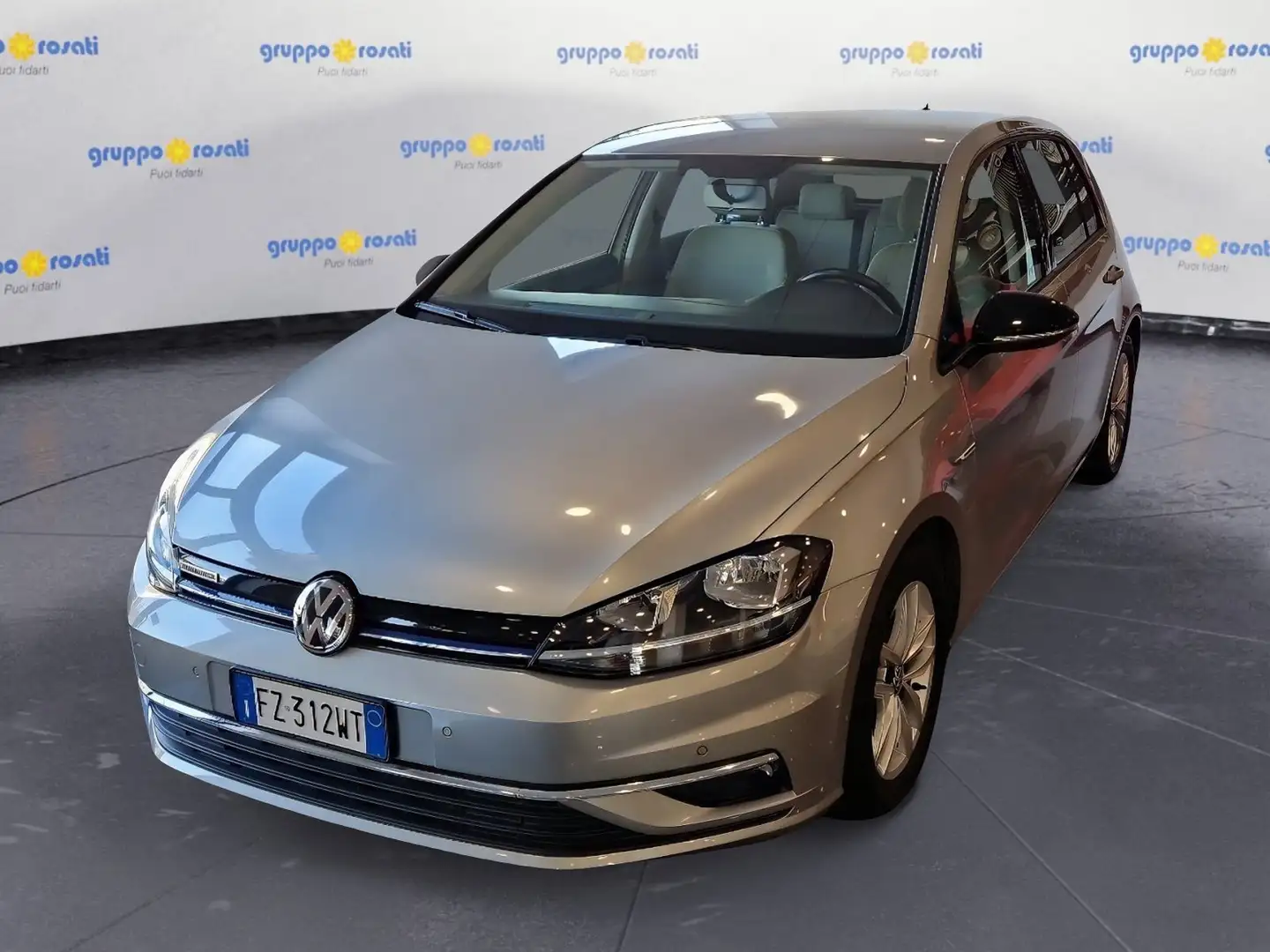 Volkswagen Golf 7ª serie 1.5 TSI 130 CV EVO 5p. Trendline BlueMot Gris - 1
