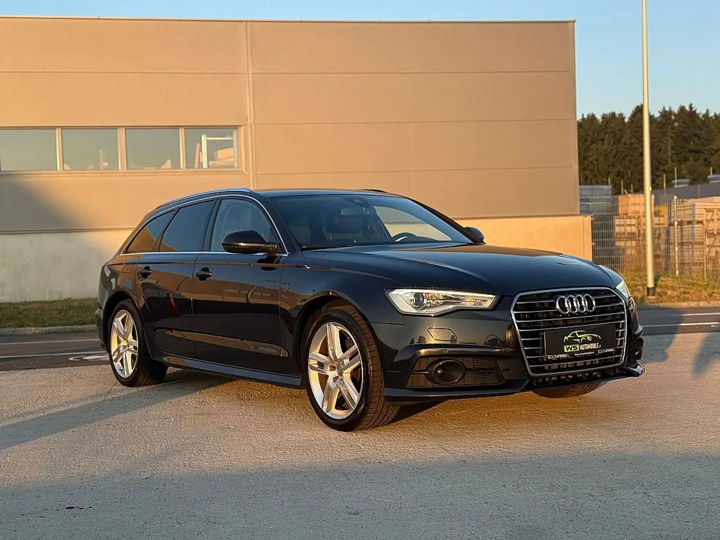 Audi A6 Avant 2,0 TDI S-tronic S-line Blauw - 2