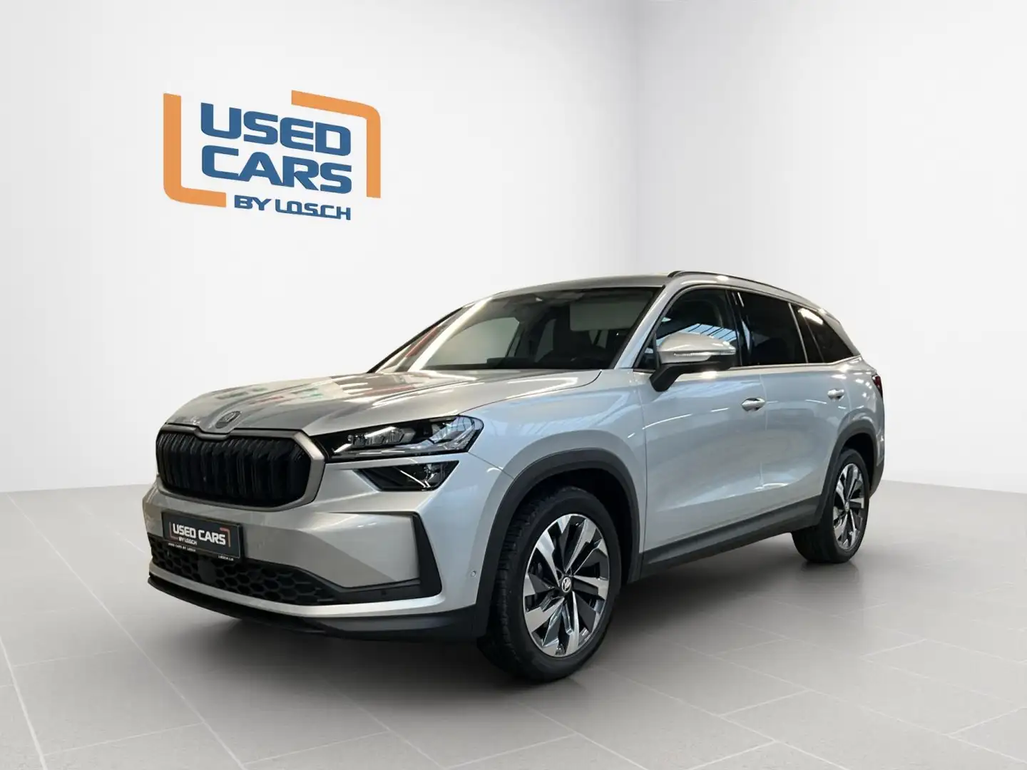 Skoda Kodiaq Selection+DSG+LED+NAVI+AHK Argent - 1