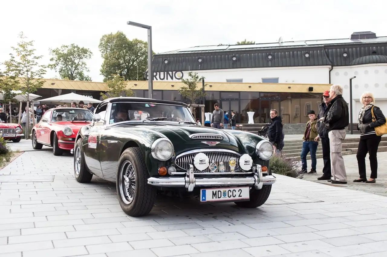 Austin-Healey 3000 mk3. bj8 Baujahr 1967 -racing green, foto 7