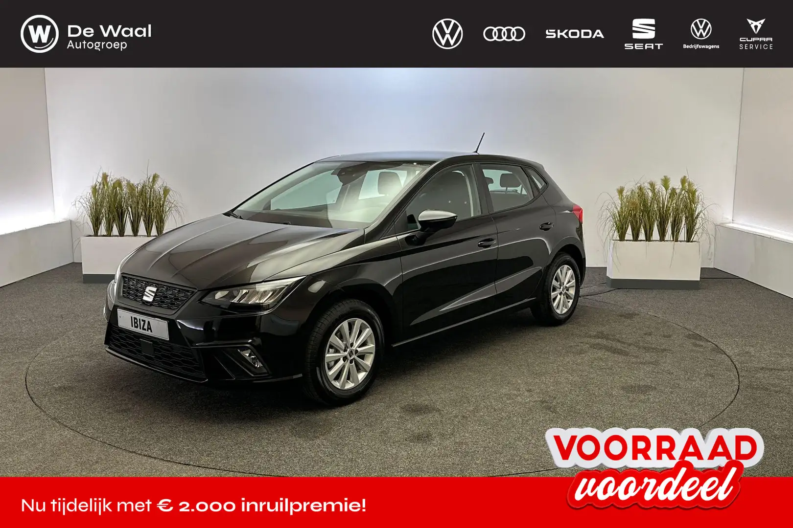 SEAT Ibiza Style 1.0 EcoTSI Чорний - 1