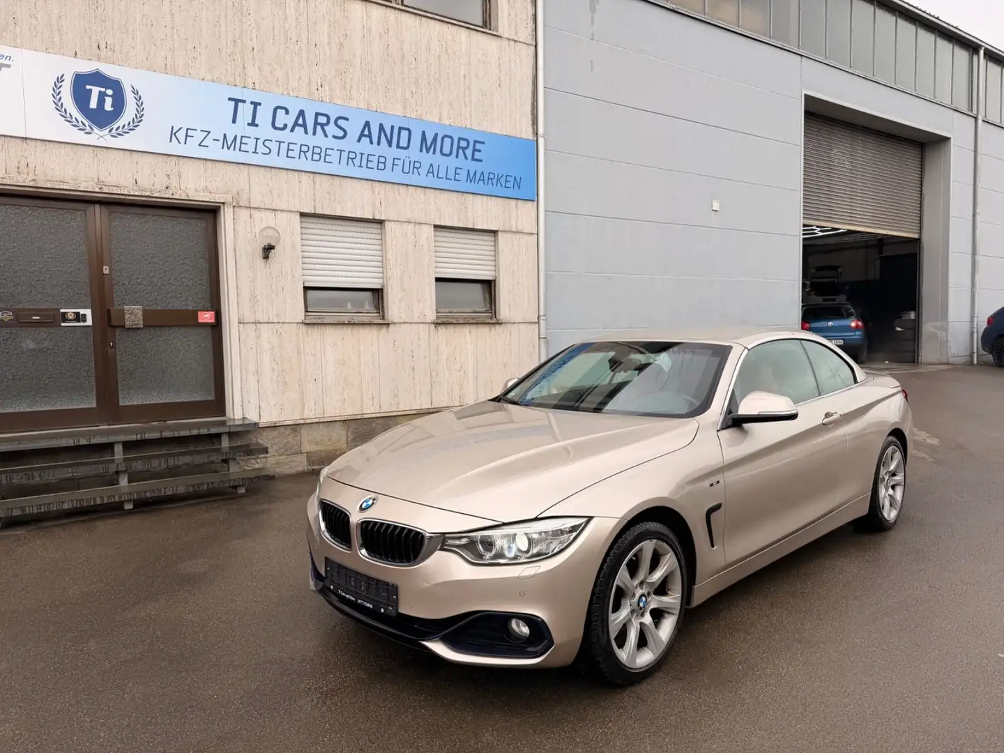 BMW 428 Cabrio 428i xDrive Automatik Xenon TÜV Plateado - 2