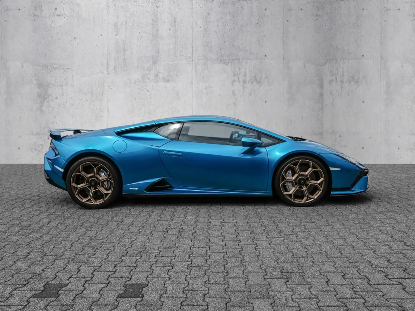 Lamborghini Huracán Huracan Tecnica Blu Uranus, Titanium Rollbar Albastru - 2