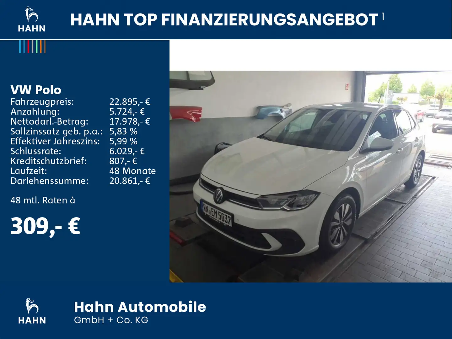 Volkswagen Polo 1.0TSI DSG Move LED App PDC Sitzh Virtual Weiß - 2