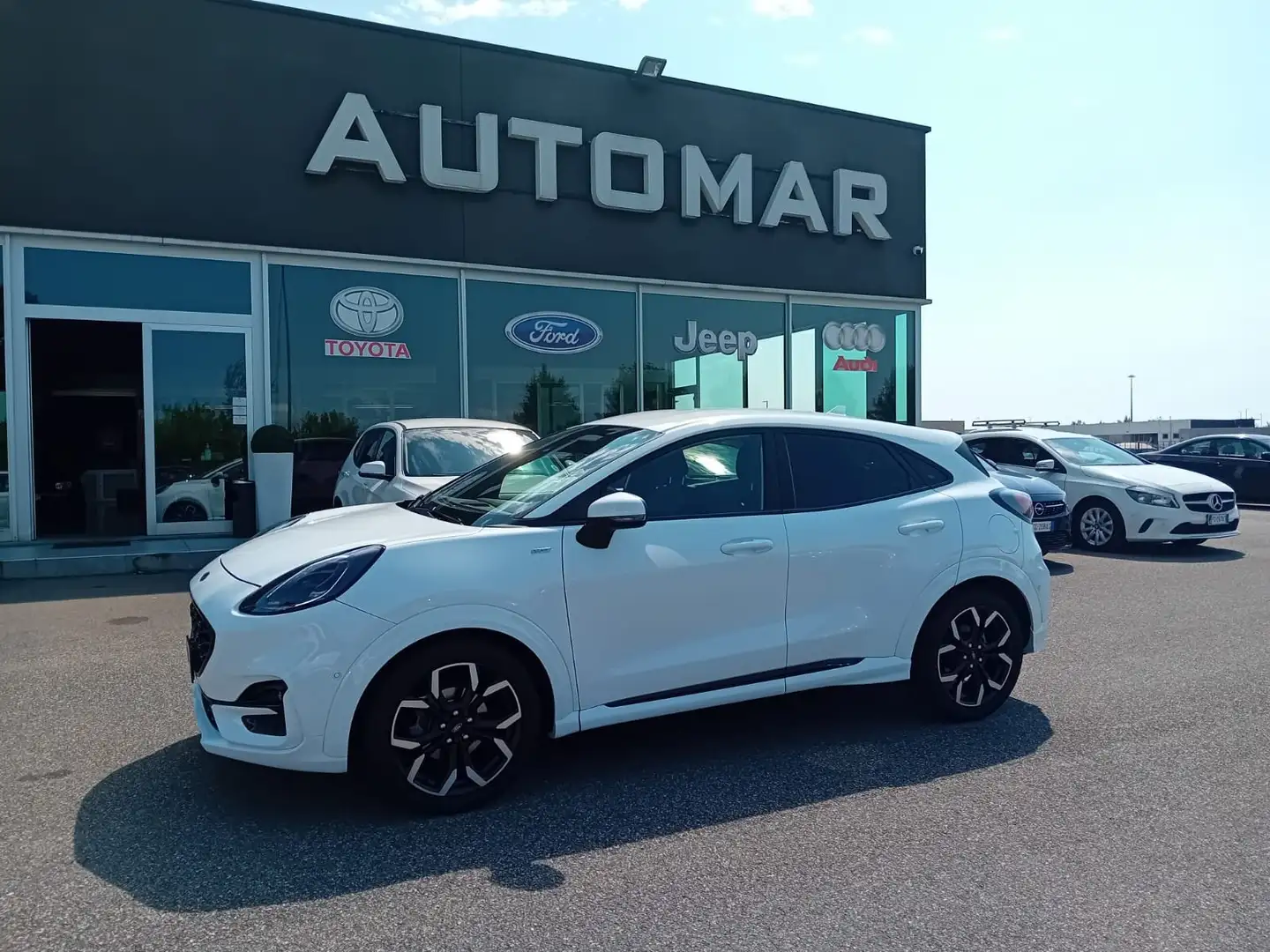 Ford Puma 1.0 ecoboost h ST-Line X E6 Bianco - 1