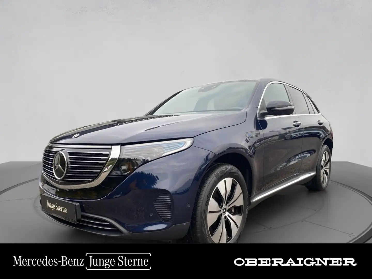 Mercedes-Benz EQC 400 4MATIC Distr KeyGo PTS Shz Ambi AMG Bleu - 1