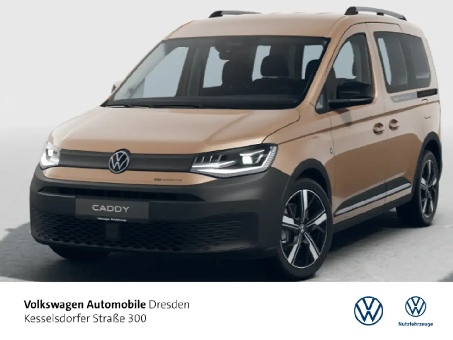 Volkswagen Caddy Life PanAmericana 2.0 l TDI SCR 4MOTION Brun - 1