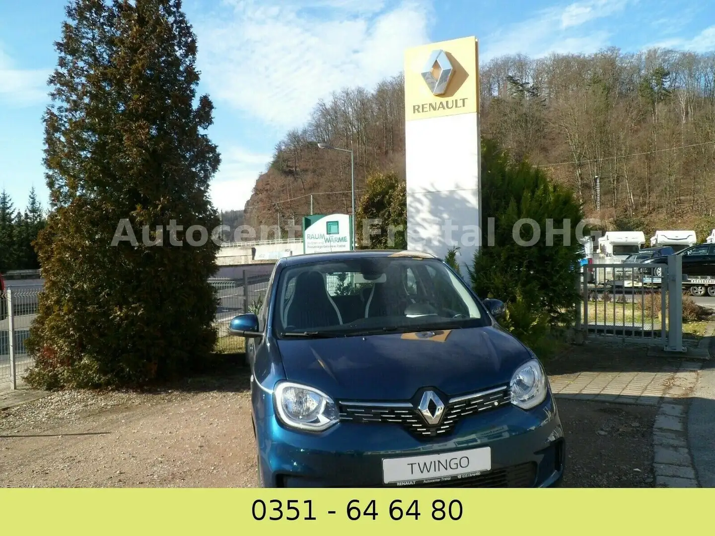 Renault Twingo Intens SCe 65 Bleu - 1