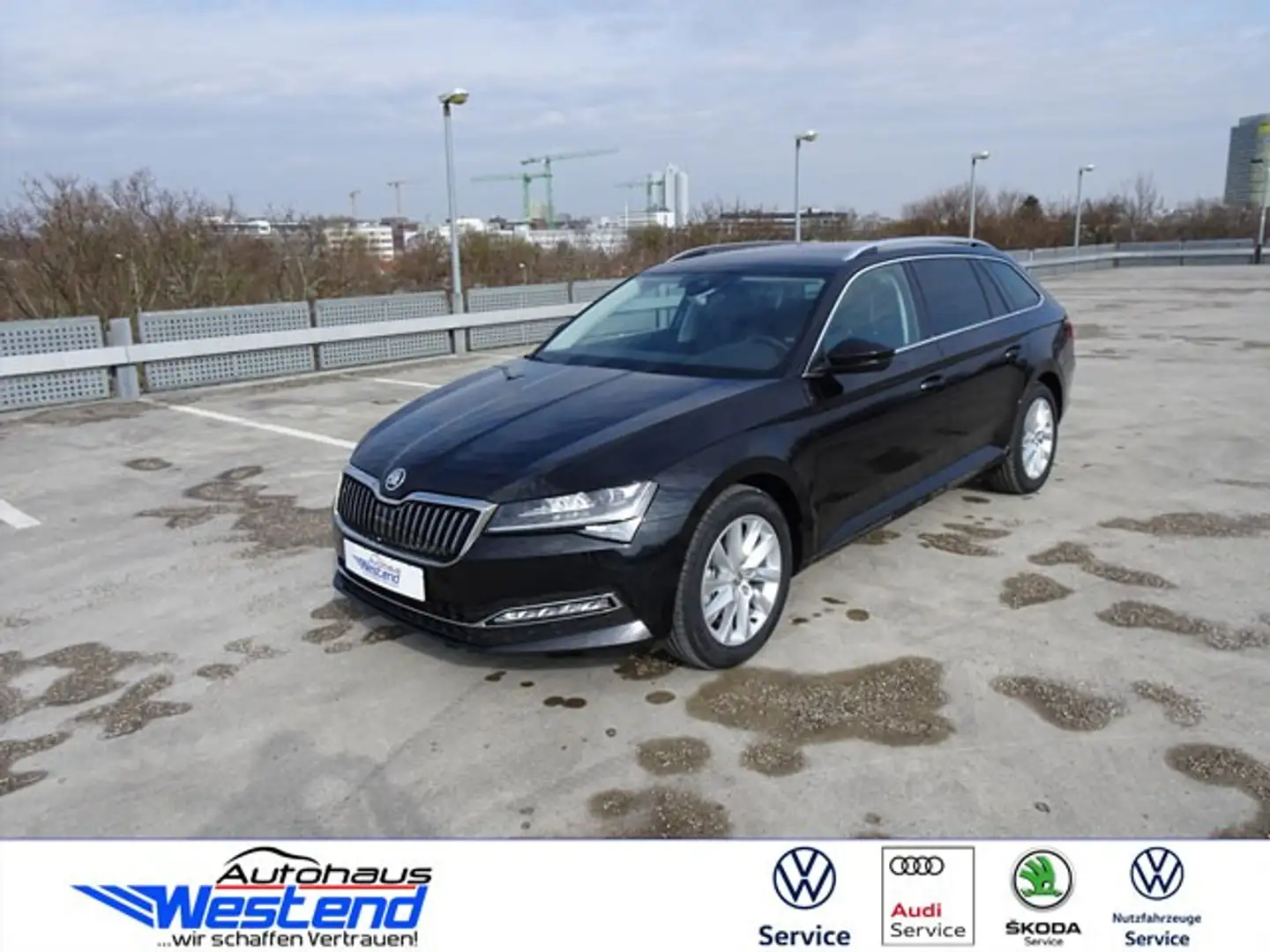 Skoda Superb Combi Style 2.0 TDI 147kW DSG 4x4 LED Navi Klima Schwarz - 2