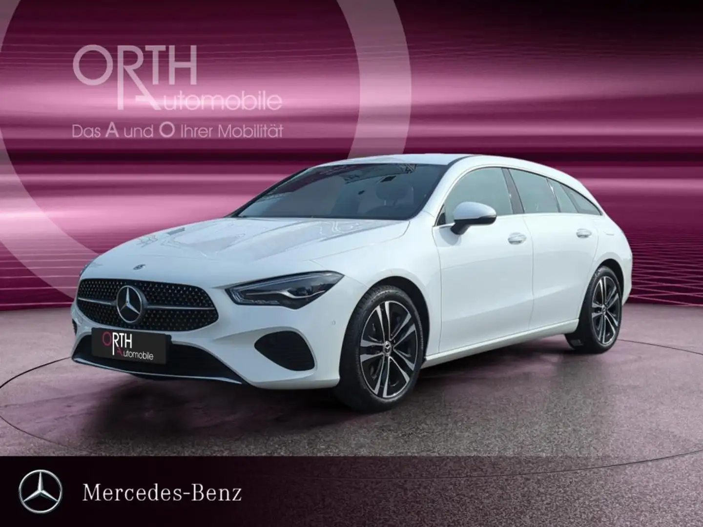 Mercedes-Benz CLA 200 SB LM Navi PDC KeyLess el.Heck SHZ LED Weiß - 1
