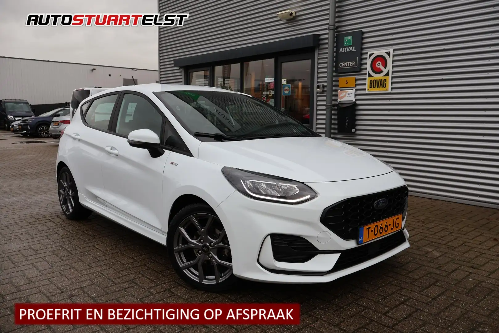 Ford Fiesta 1.0 Hybrid ST-Line 1e Eigenaar | Volledig Onderh | Weiß - 1