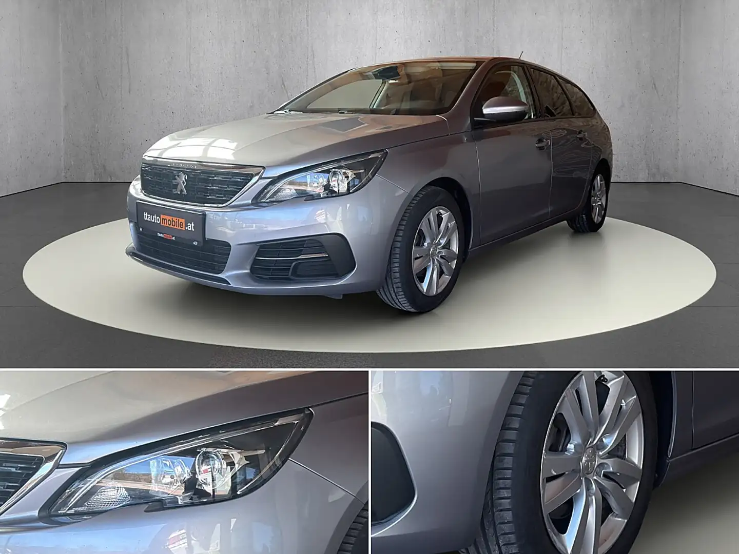 Peugeot 308 1,5 BlueHDI 130 Active S&S Grau - 2