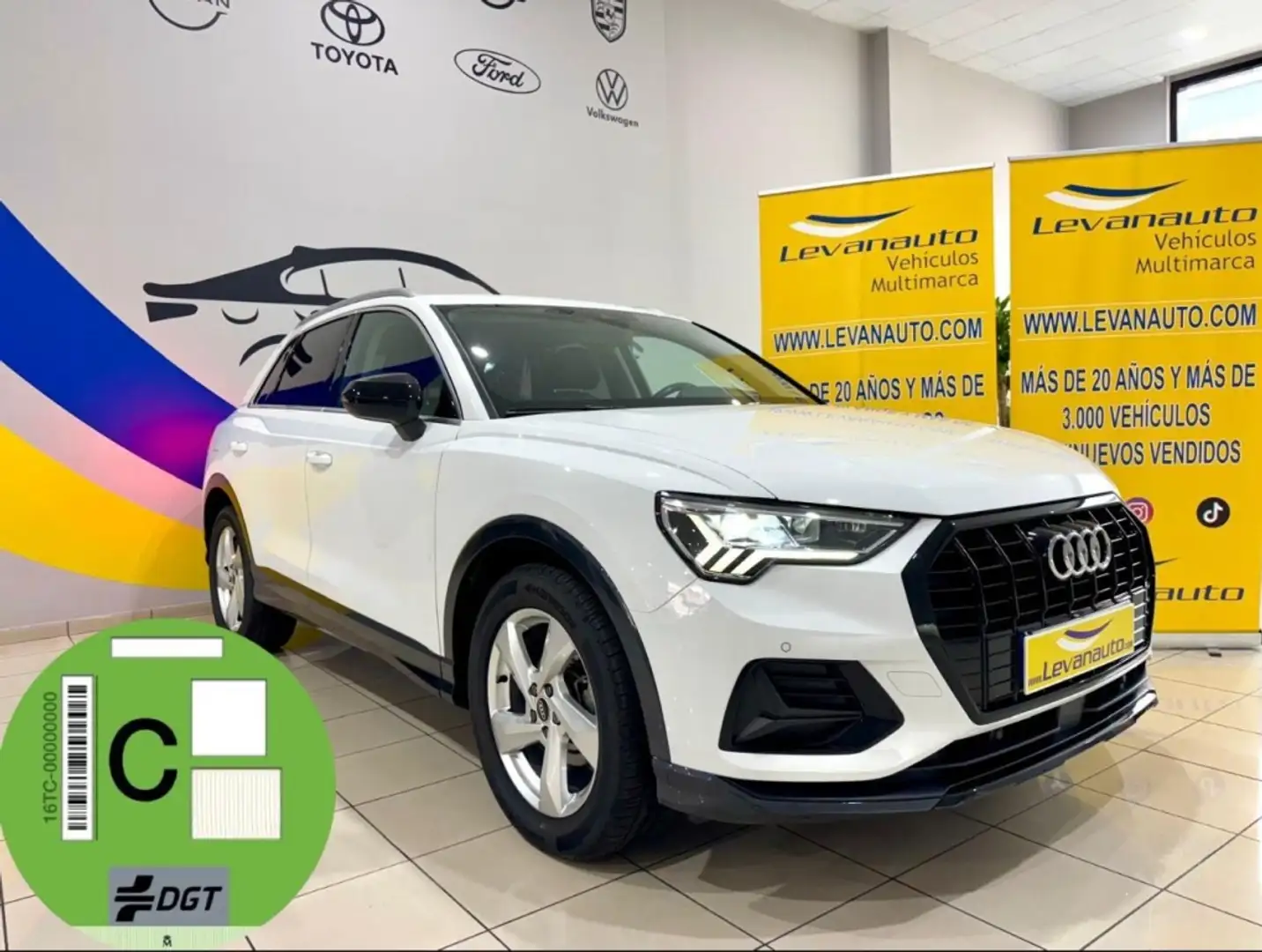 Audi Q3 35 TDI Advanced S tronic 110kW Blanc - 1
