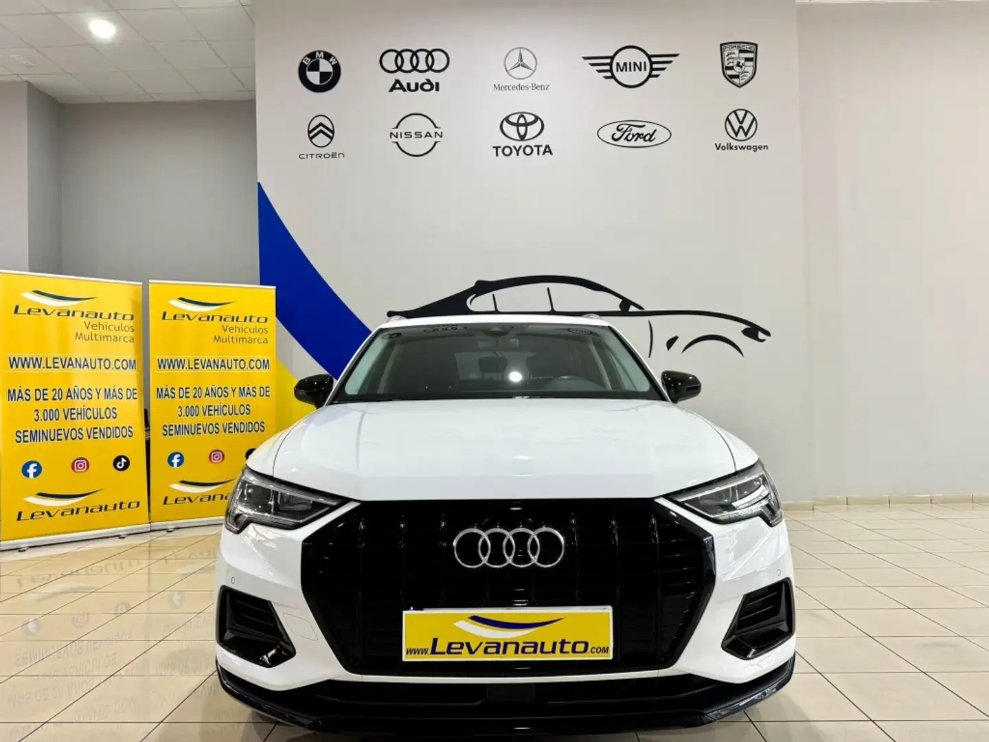 Audi Q3 35 TDI Advanced S tronic 110kW Blanc - 2