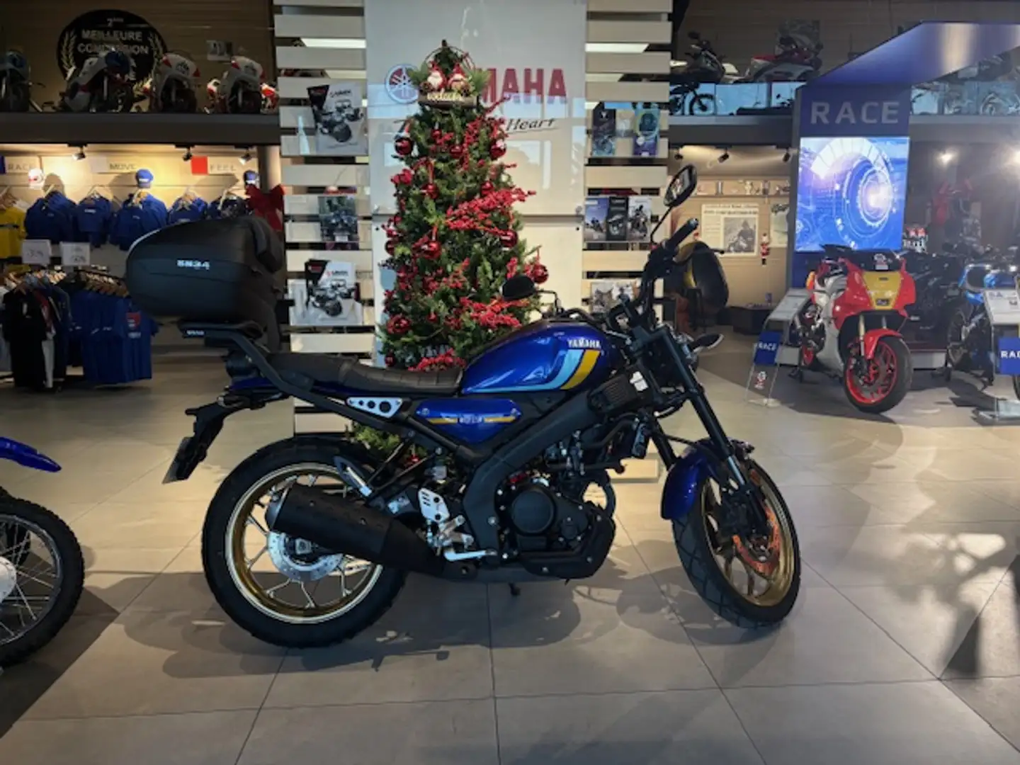 Yamaha XSR 125 Blau - 1