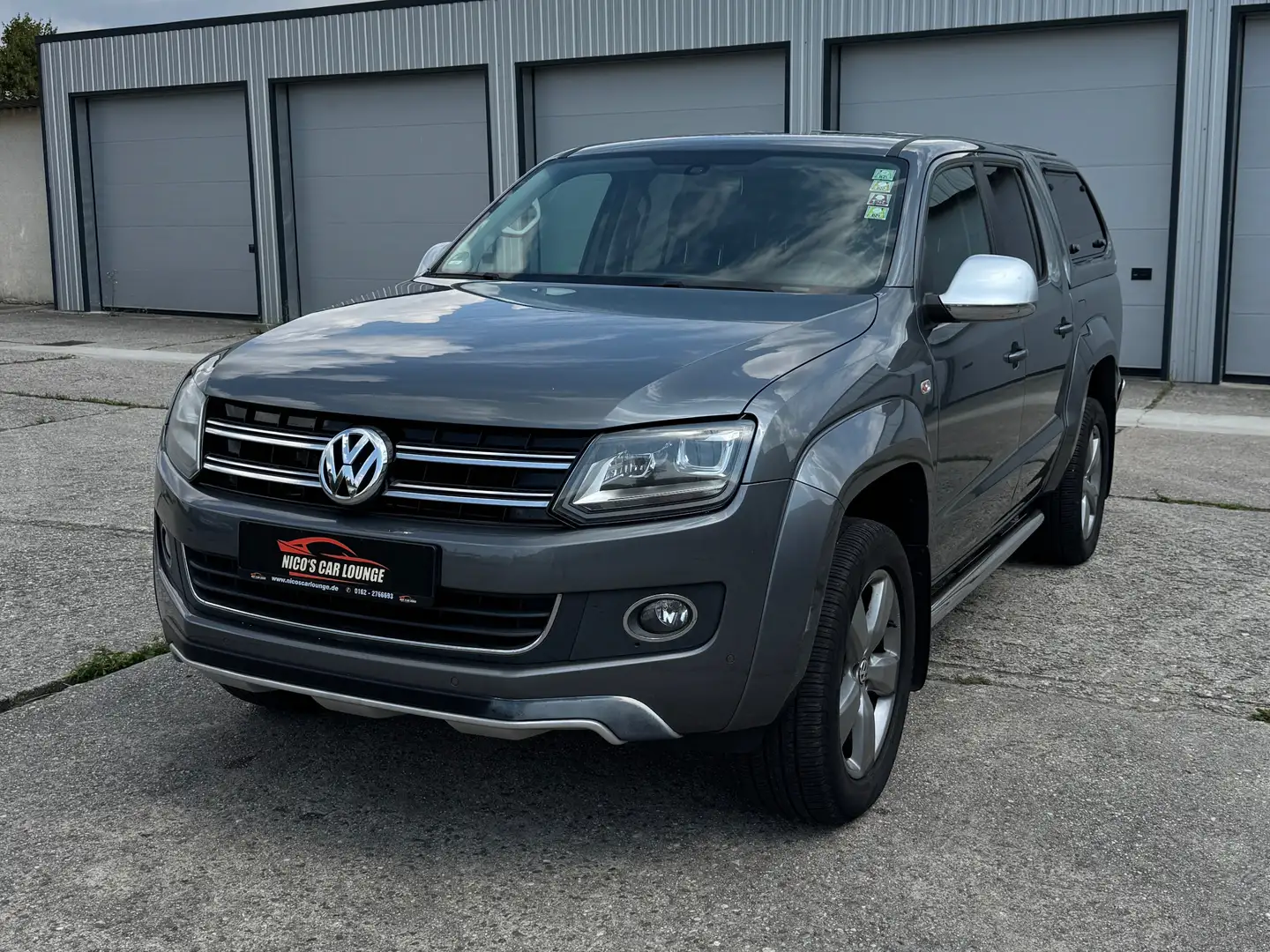 Volkswagen Amarok Ultimate DoubleCab 4Motion, Standheizung Grijs - 1
