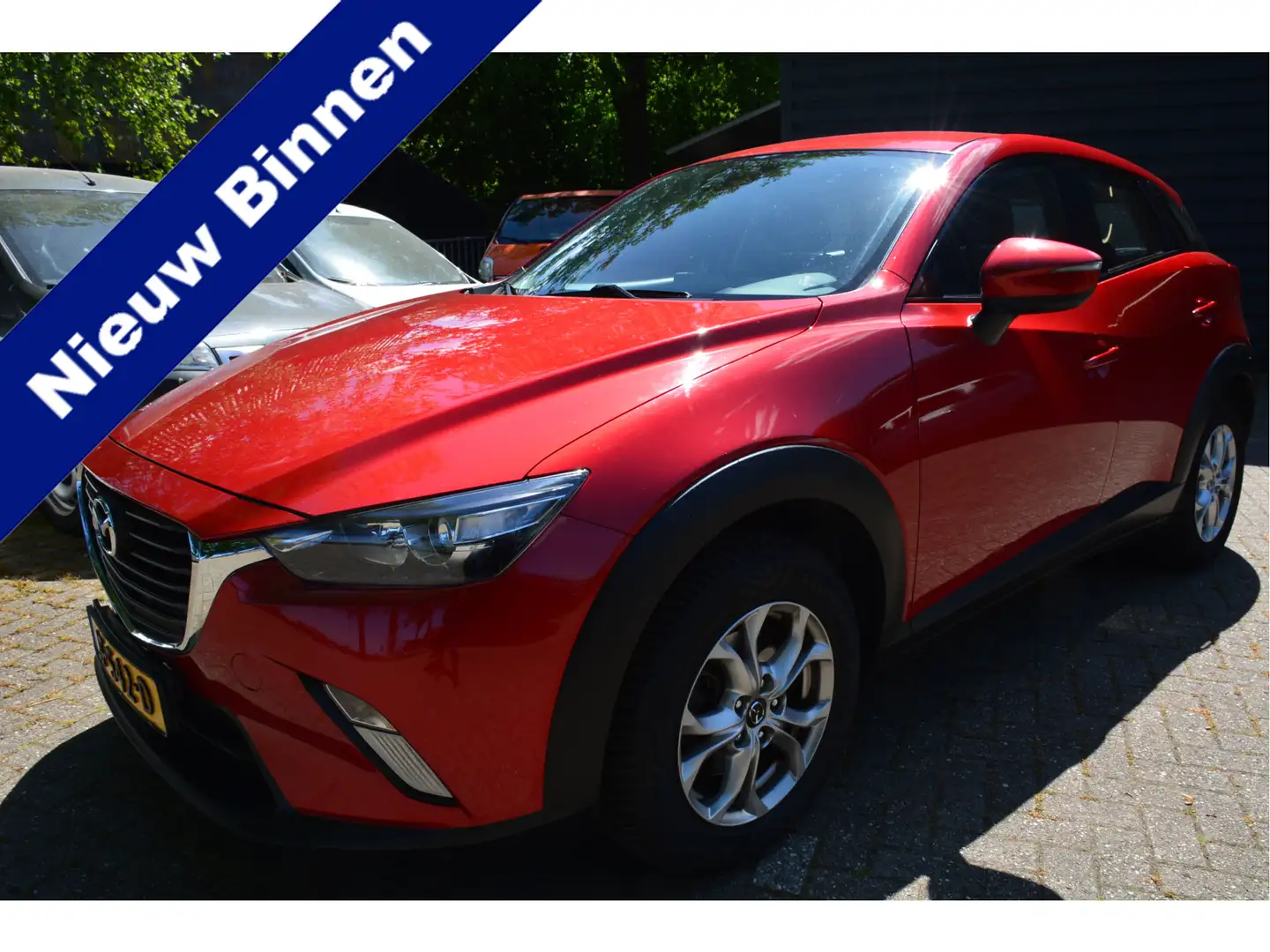 Mazda CX-3 2.0 SkyActiv-G 120 SkyLease+ Trekhaak Clinma Navig Rosso - 1