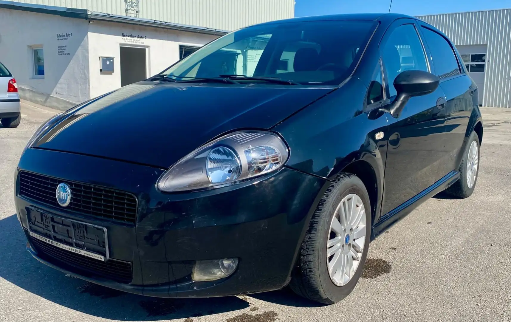Fiat Grande Punto 1.4 8V Active"TüvAu:01/27-Kima" Schwarz - 1