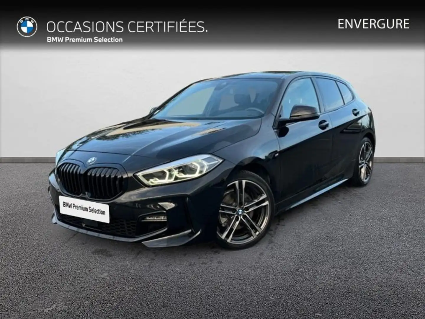 BMW 118 118dA 150ch M Sport 8cv Noir - 1