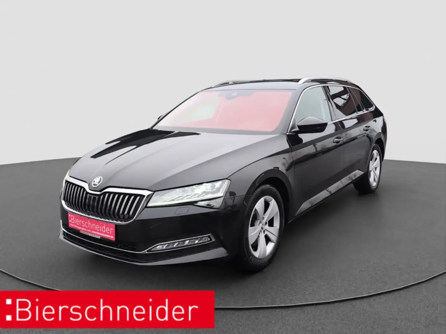 Skoda Superb Combi 2.0 TDI DSG Style AHK MATRIX ACC KESSY LED Schwarz - 1