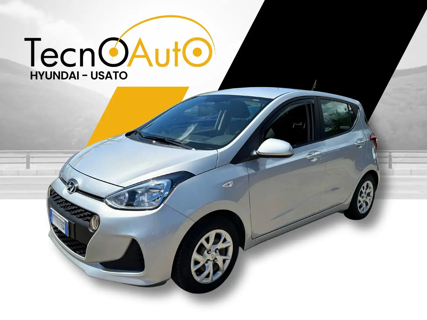 Hyundai i10 i10 II 2017 1.0 Connectline econext Gpl Grigio - 1
